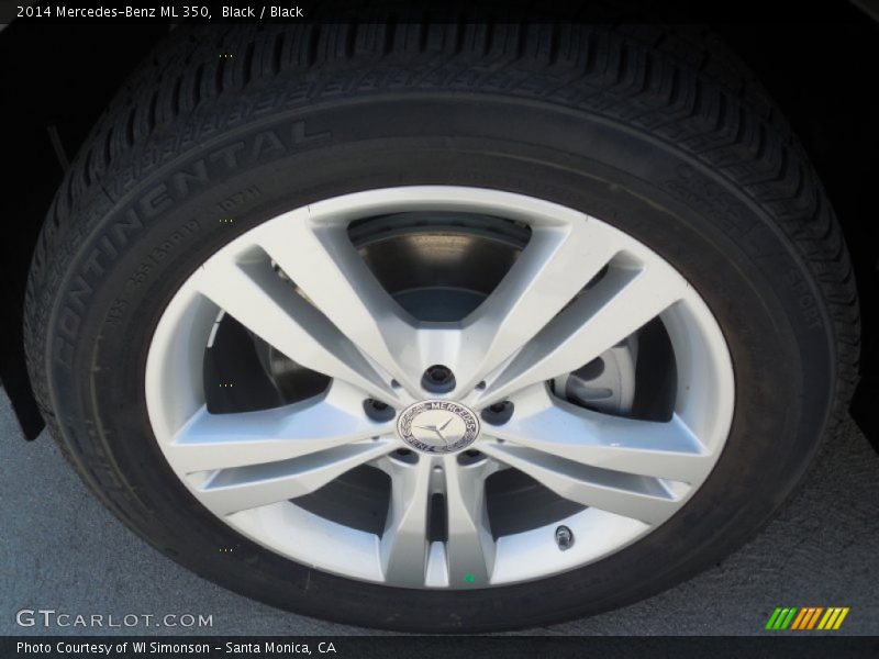 Black / Black 2014 Mercedes-Benz ML 350