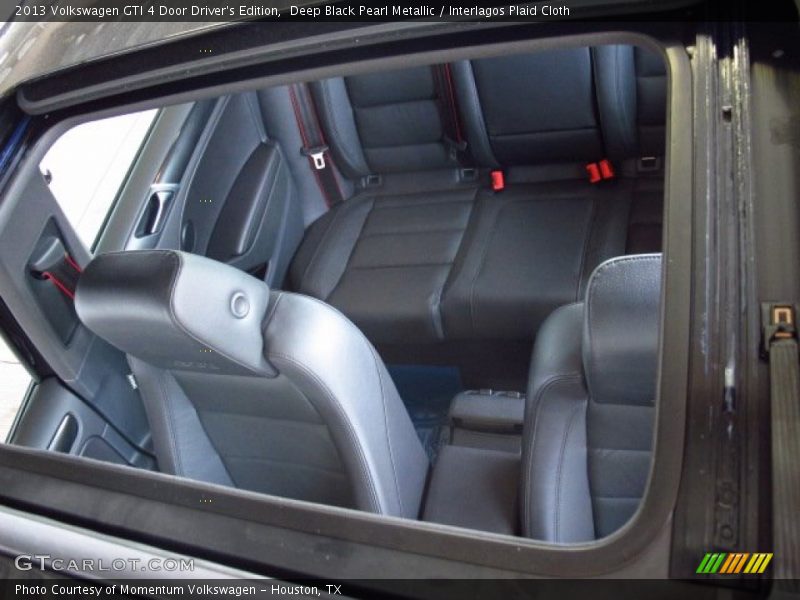 Deep Black Pearl Metallic / Interlagos Plaid Cloth 2013 Volkswagen GTI 4 Door Driver's Edition