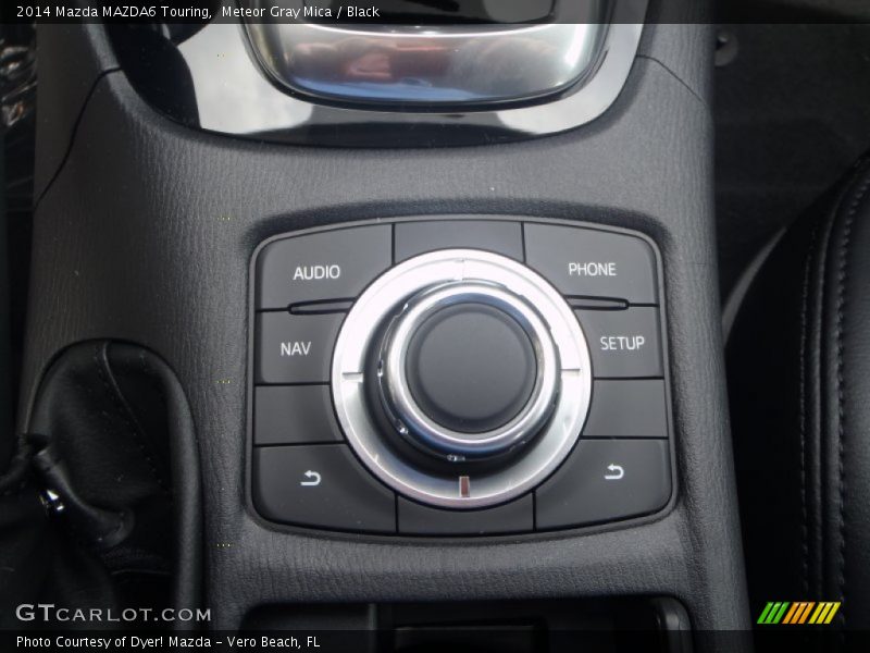 Meteor Gray Mica / Black 2014 Mazda MAZDA6 Touring