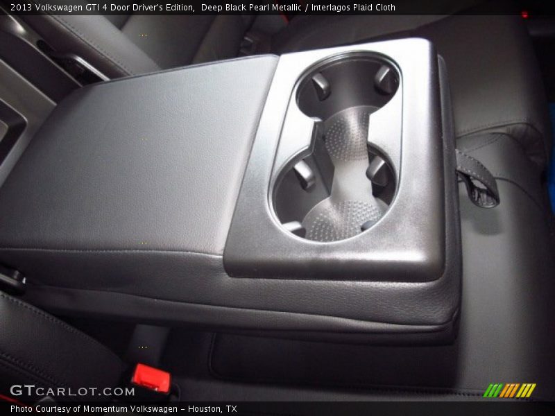 Deep Black Pearl Metallic / Interlagos Plaid Cloth 2013 Volkswagen GTI 4 Door Driver's Edition