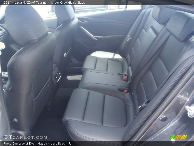 Meteor Gray Mica / Black 2014 Mazda MAZDA6 Touring