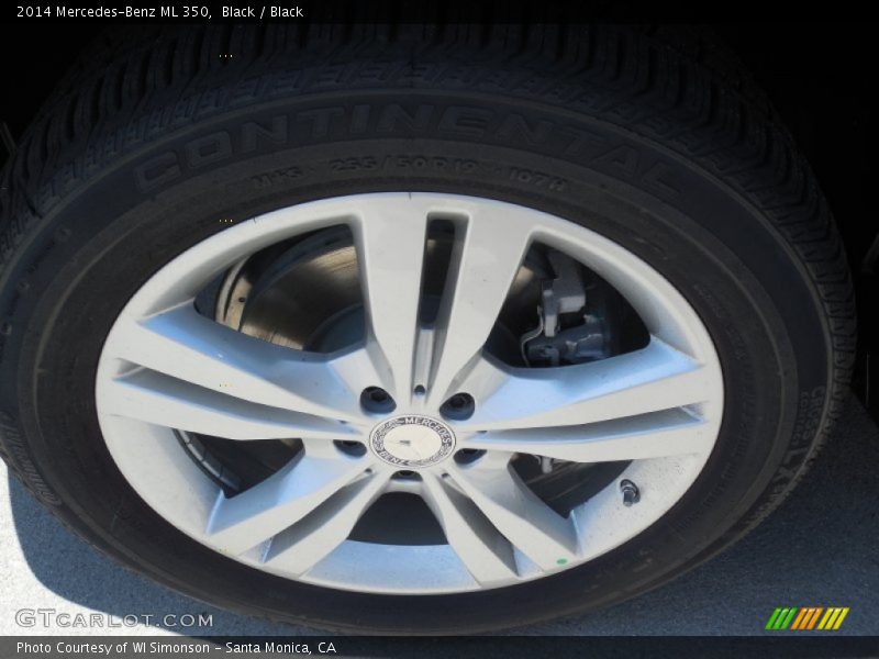 Black / Black 2014 Mercedes-Benz ML 350