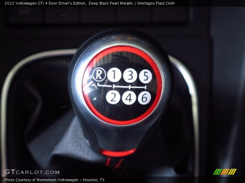 Deep Black Pearl Metallic / Interlagos Plaid Cloth 2013 Volkswagen GTI 4 Door Driver's Edition