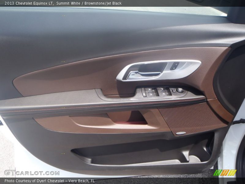 Summit White / Brownstone/Jet Black 2013 Chevrolet Equinox LT