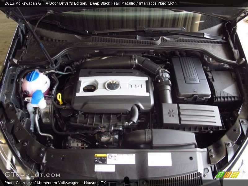 Deep Black Pearl Metallic / Interlagos Plaid Cloth 2013 Volkswagen GTI 4 Door Driver's Edition