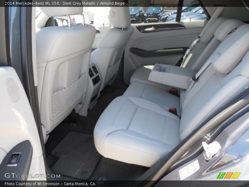 Steel Grey Metallic / Almond Beige 2014 Mercedes-Benz ML 350