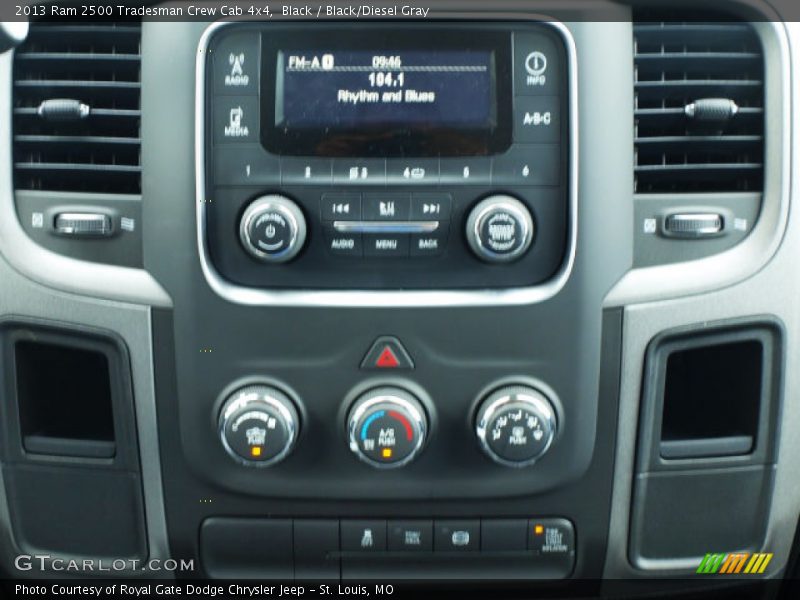 Black / Black/Diesel Gray 2013 Ram 2500 Tradesman Crew Cab 4x4