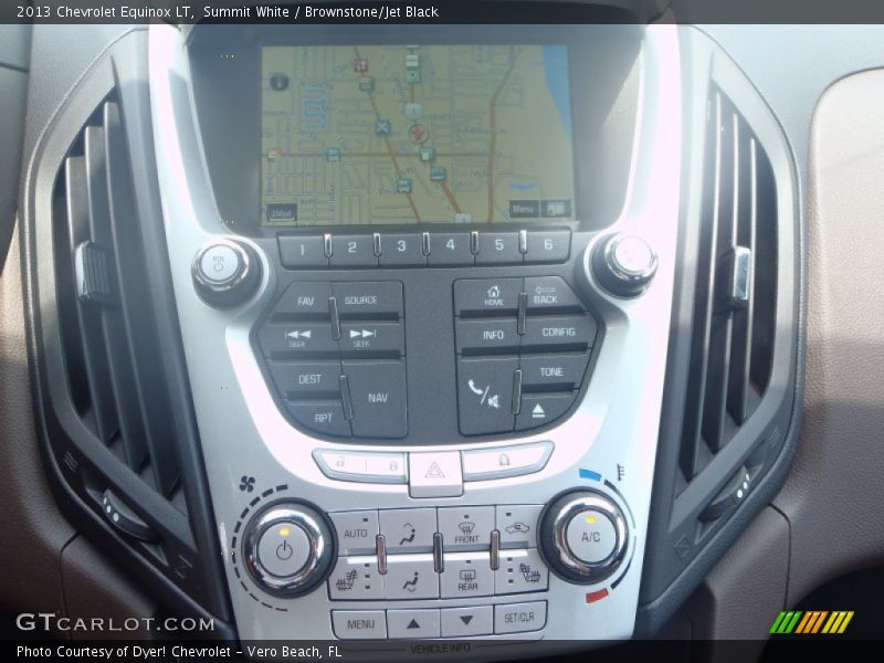 Summit White / Brownstone/Jet Black 2013 Chevrolet Equinox LT