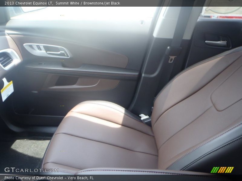 Summit White / Brownstone/Jet Black 2013 Chevrolet Equinox LT