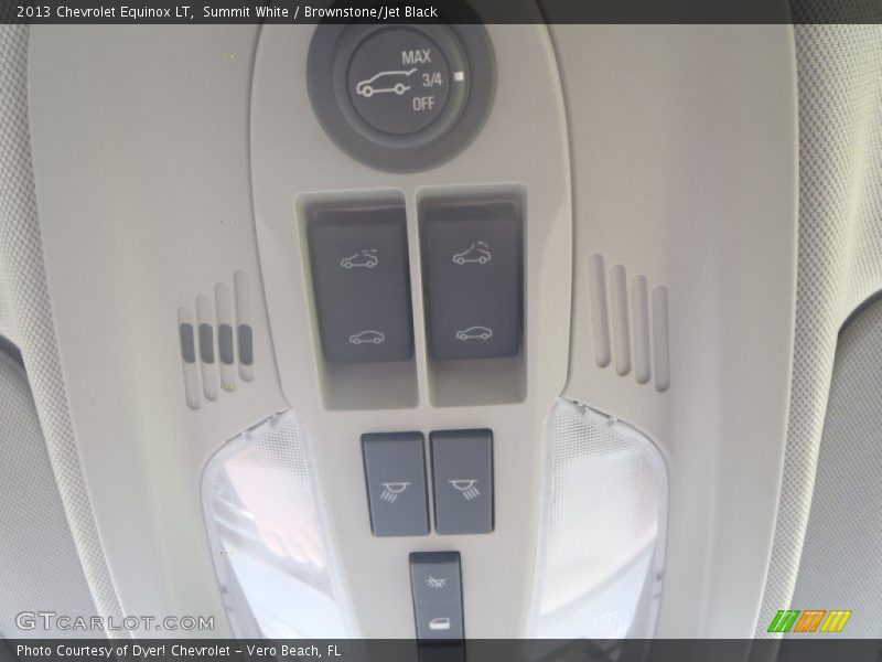 Summit White / Brownstone/Jet Black 2013 Chevrolet Equinox LT