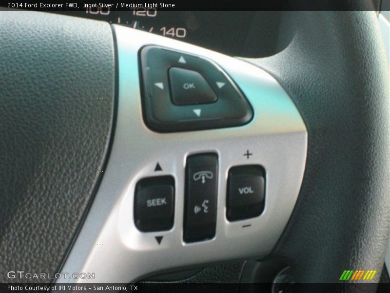Ingot Silver / Medium Light Stone 2014 Ford Explorer FWD