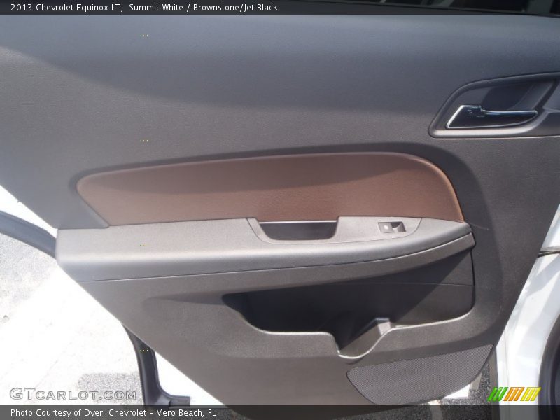 Summit White / Brownstone/Jet Black 2013 Chevrolet Equinox LT