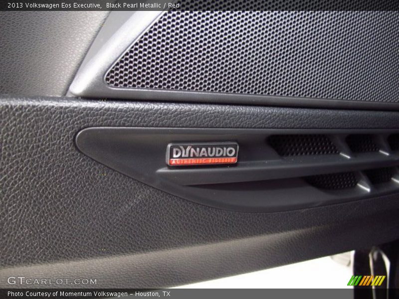 Black Pearl Metallic / Red 2013 Volkswagen Eos Executive