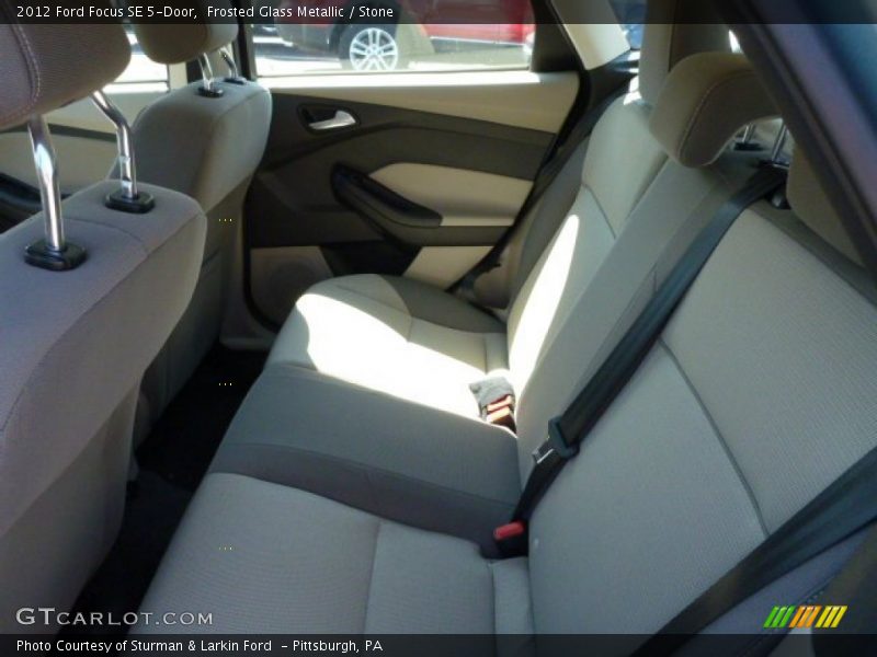Frosted Glass Metallic / Stone 2012 Ford Focus SE 5-Door