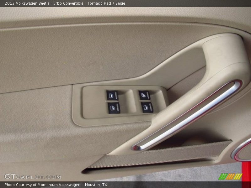 Tornado Red / Beige 2013 Volkswagen Beetle Turbo Convertible