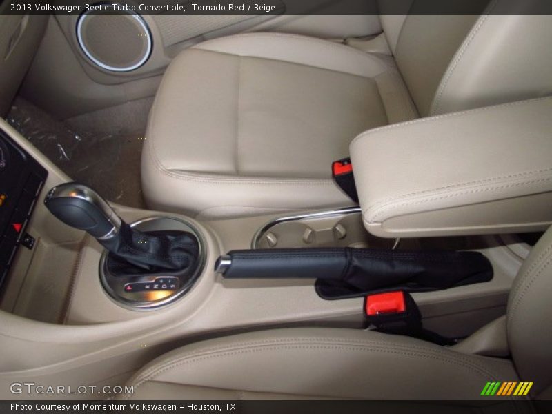 Tornado Red / Beige 2013 Volkswagen Beetle Turbo Convertible
