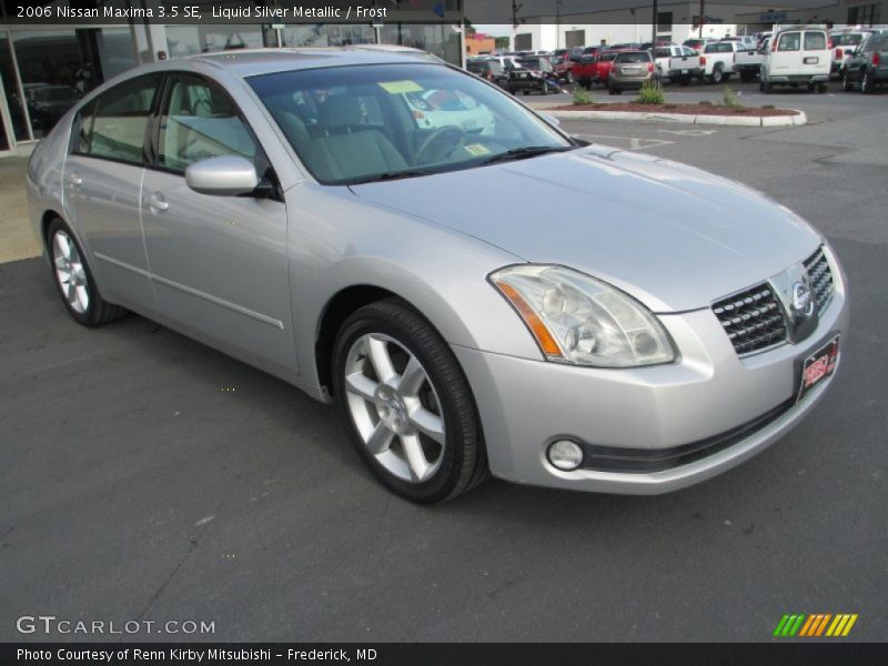 Liquid Silver Metallic / Frost 2006 Nissan Maxima 3.5 SE