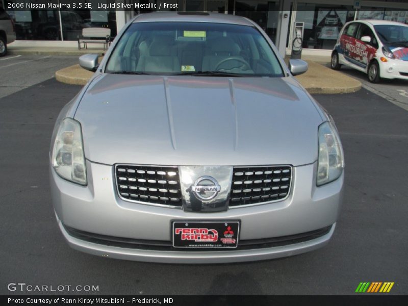 Liquid Silver Metallic / Frost 2006 Nissan Maxima 3.5 SE