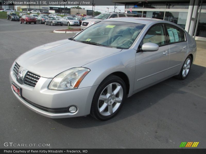 Liquid Silver Metallic / Frost 2006 Nissan Maxima 3.5 SE