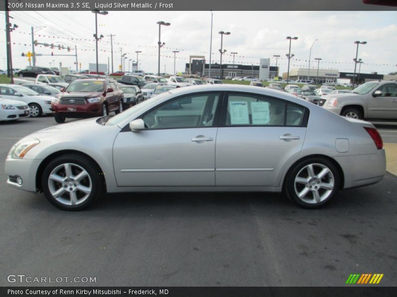 Liquid Silver Metallic / Frost 2006 Nissan Maxima 3.5 SE