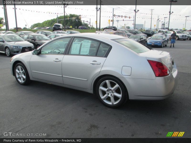 Liquid Silver Metallic / Frost 2006 Nissan Maxima 3.5 SE