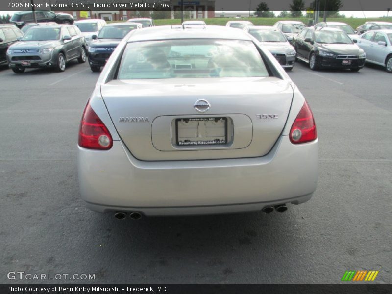 Liquid Silver Metallic / Frost 2006 Nissan Maxima 3.5 SE