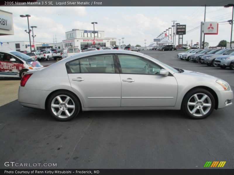 Liquid Silver Metallic / Frost 2006 Nissan Maxima 3.5 SE