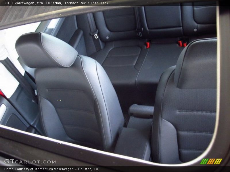 Tornado Red / Titan Black 2013 Volkswagen Jetta TDI Sedan