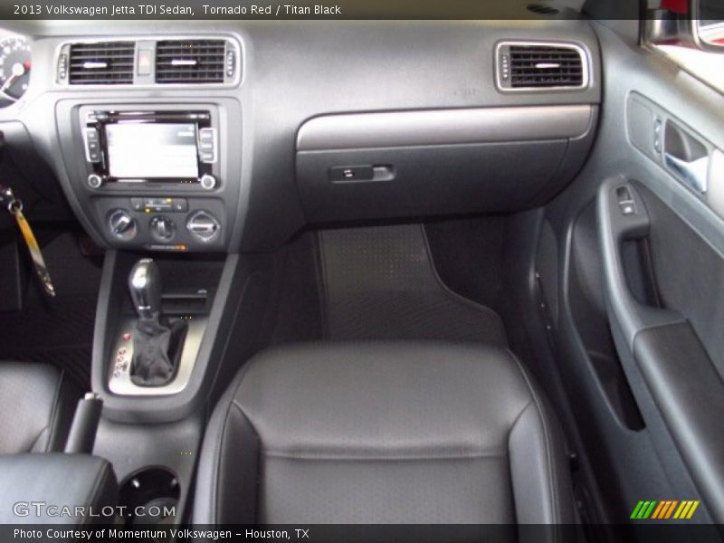 Tornado Red / Titan Black 2013 Volkswagen Jetta TDI Sedan