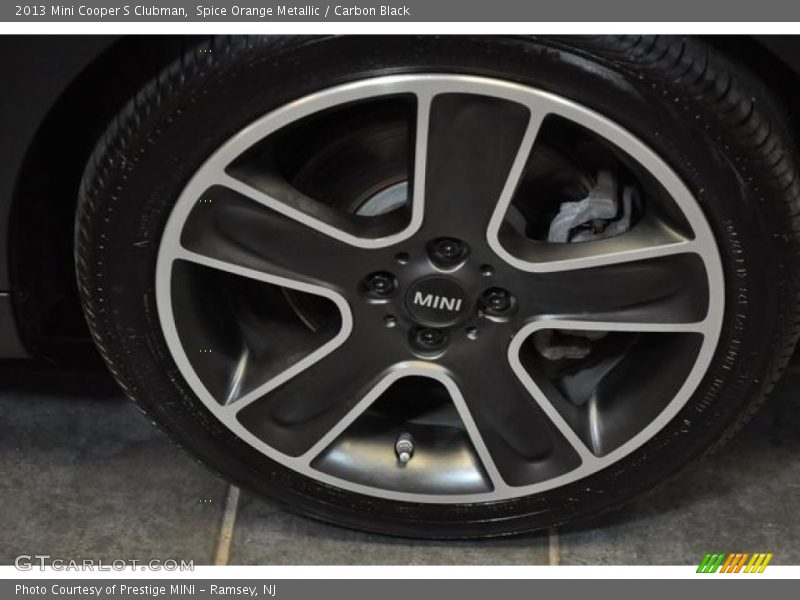 Spice Orange Metallic / Carbon Black 2013 Mini Cooper S Clubman