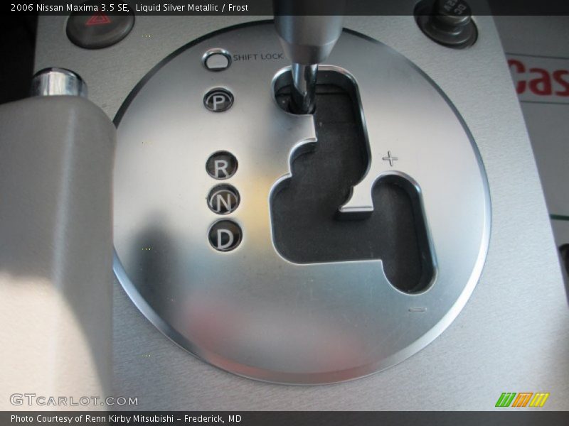 Liquid Silver Metallic / Frost 2006 Nissan Maxima 3.5 SE