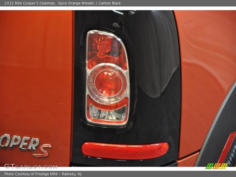 Spice Orange Metallic / Carbon Black 2013 Mini Cooper S Clubman