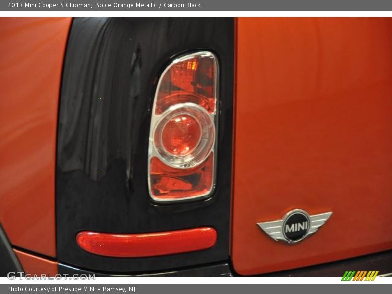 Spice Orange Metallic / Carbon Black 2013 Mini Cooper S Clubman