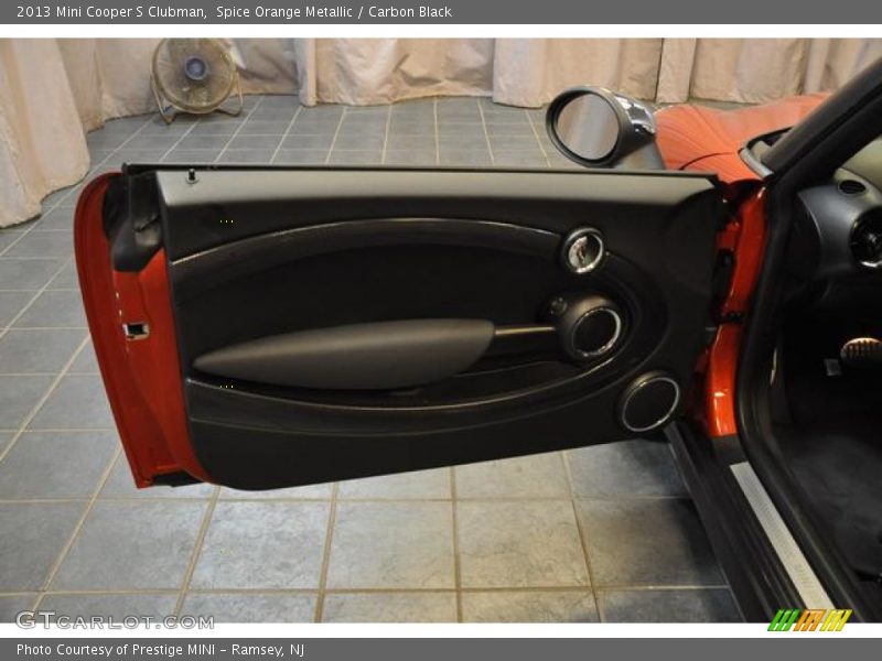Spice Orange Metallic / Carbon Black 2013 Mini Cooper S Clubman