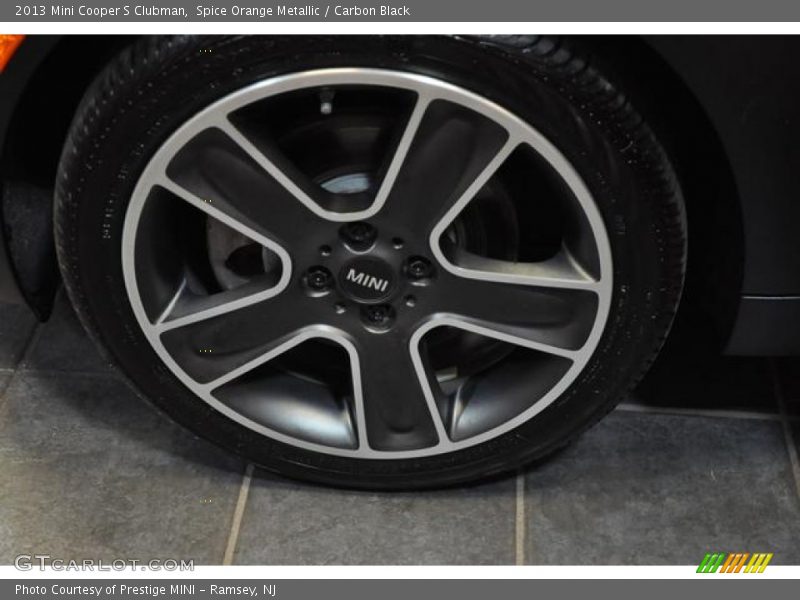 Spice Orange Metallic / Carbon Black 2013 Mini Cooper S Clubman