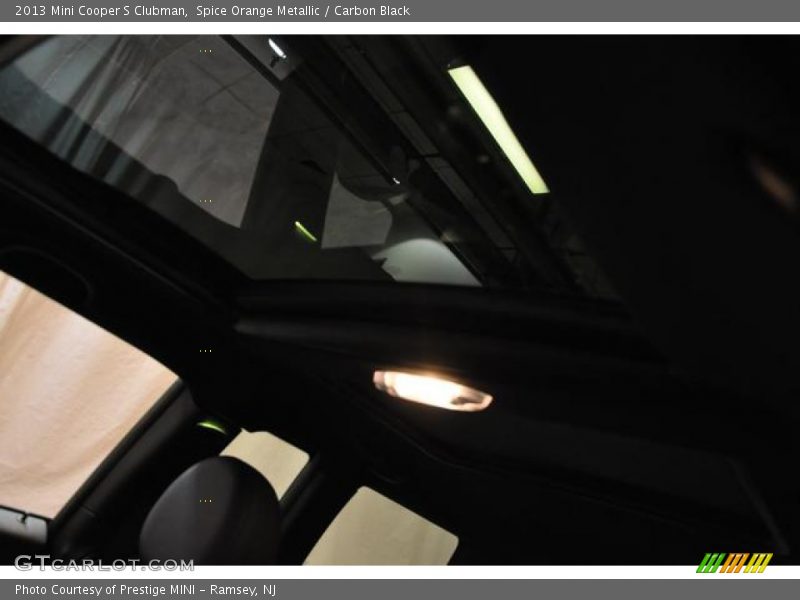 Spice Orange Metallic / Carbon Black 2013 Mini Cooper S Clubman