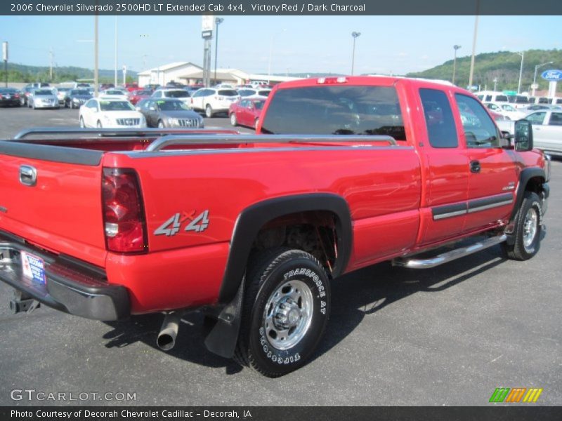 Victory Red / Dark Charcoal 2006 Chevrolet Silverado 2500HD LT Extended Cab 4x4