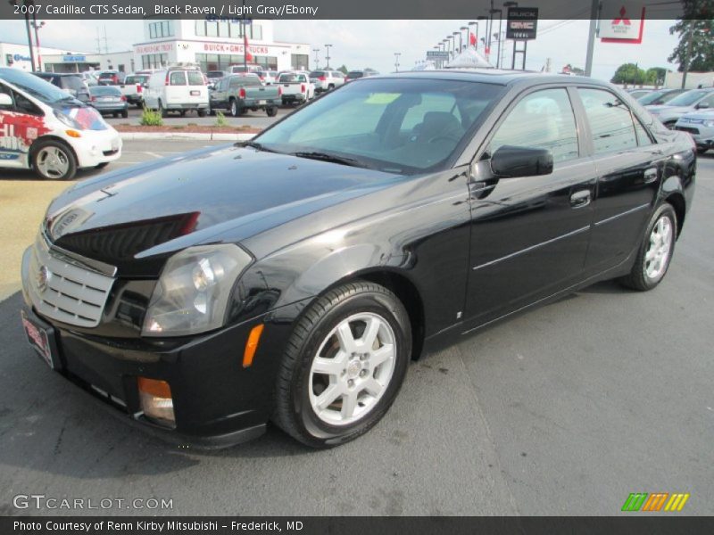 Black Raven / Light Gray/Ebony 2007 Cadillac CTS Sedan