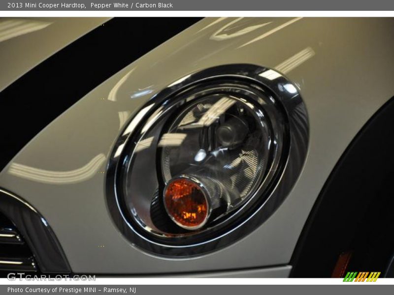 Pepper White / Carbon Black 2013 Mini Cooper Hardtop