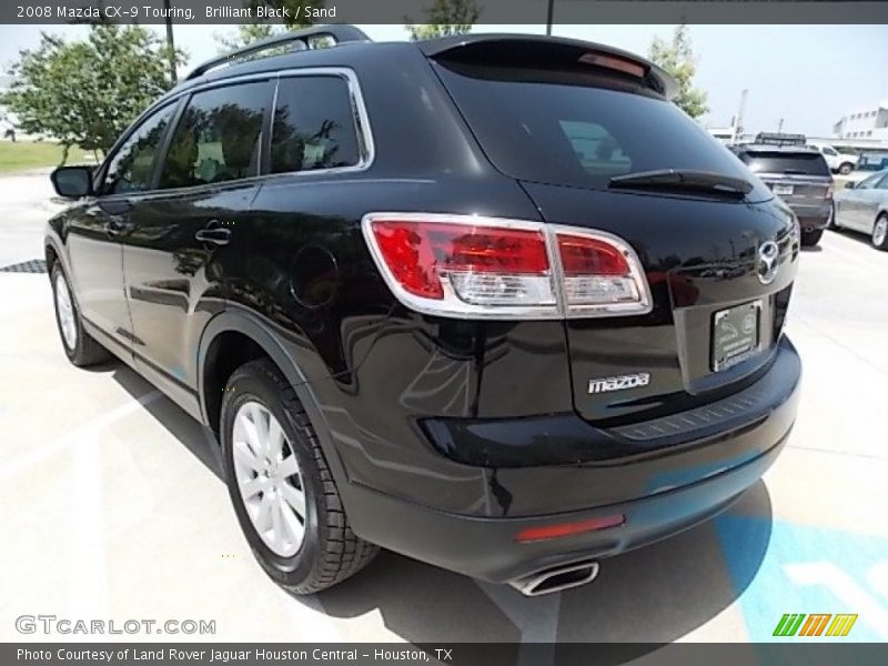 Brilliant Black / Sand 2008 Mazda CX-9 Touring