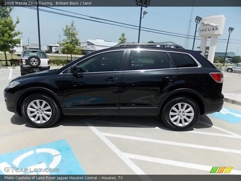 Brilliant Black / Sand 2008 Mazda CX-9 Touring