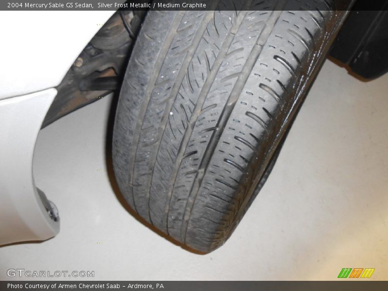 Silver Frost Metallic / Medium Graphite 2004 Mercury Sable GS Sedan
