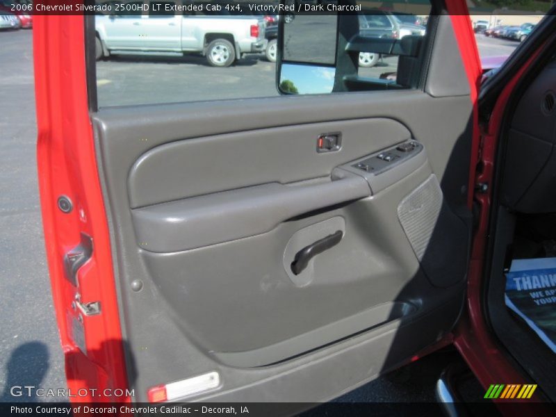 Victory Red / Dark Charcoal 2006 Chevrolet Silverado 2500HD LT Extended Cab 4x4