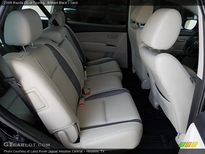 Brilliant Black / Sand 2008 Mazda CX-9 Touring