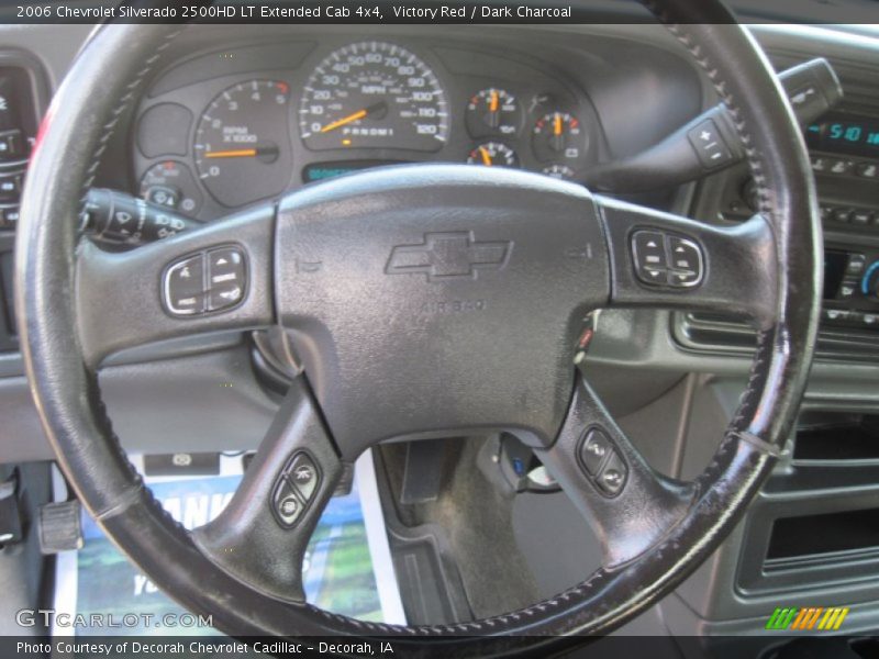 Victory Red / Dark Charcoal 2006 Chevrolet Silverado 2500HD LT Extended Cab 4x4