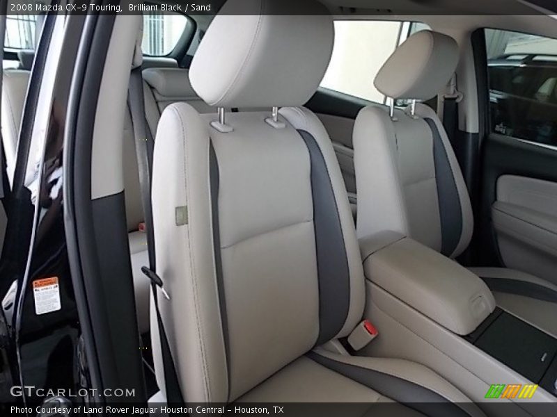 Brilliant Black / Sand 2008 Mazda CX-9 Touring