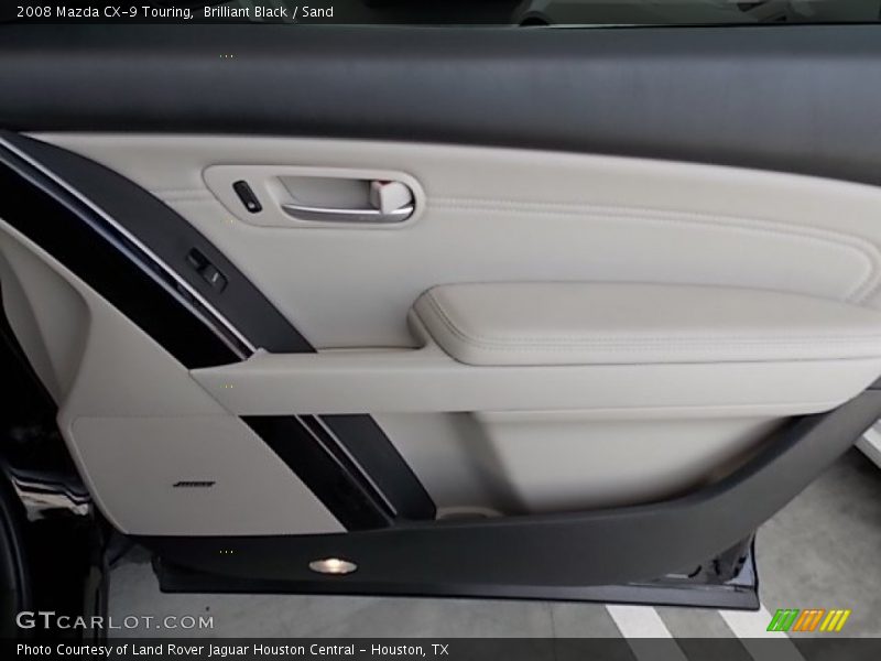 Brilliant Black / Sand 2008 Mazda CX-9 Touring
