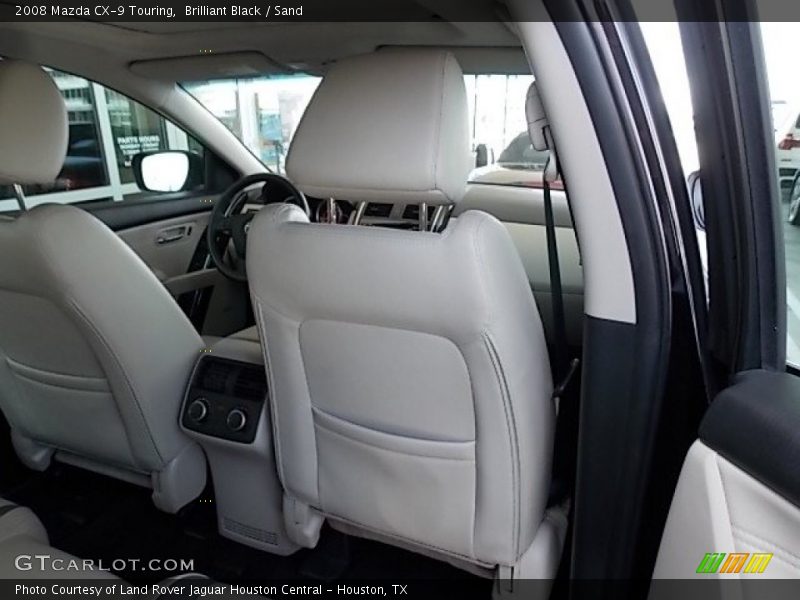 Brilliant Black / Sand 2008 Mazda CX-9 Touring