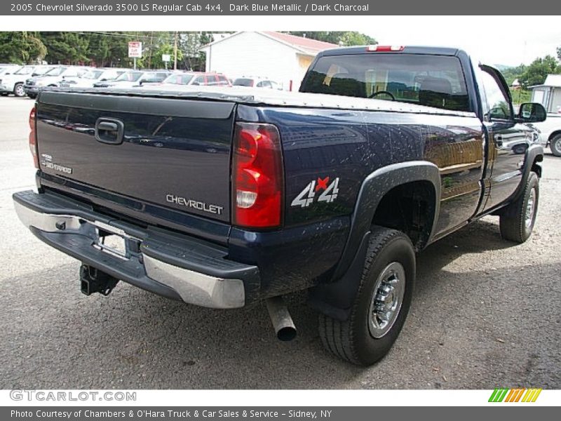 Dark Blue Metallic / Dark Charcoal 2005 Chevrolet Silverado 3500 LS Regular Cab 4x4