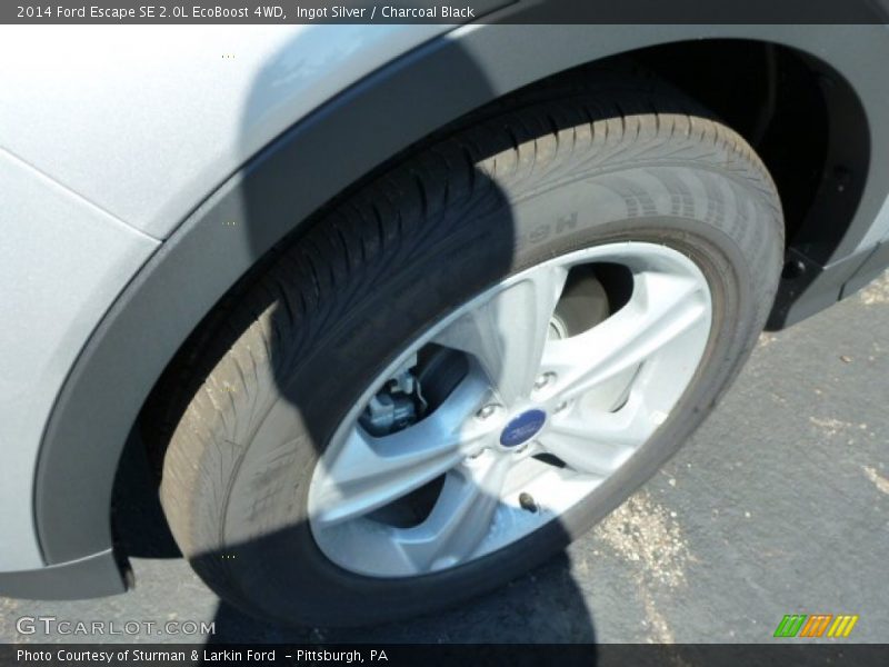 Ingot Silver / Charcoal Black 2014 Ford Escape SE 2.0L EcoBoost 4WD